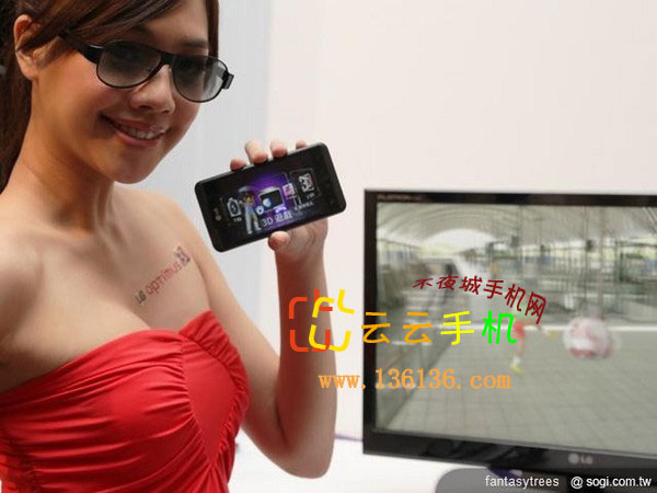 3D˫˻ LG Optimus 3DŮͼ