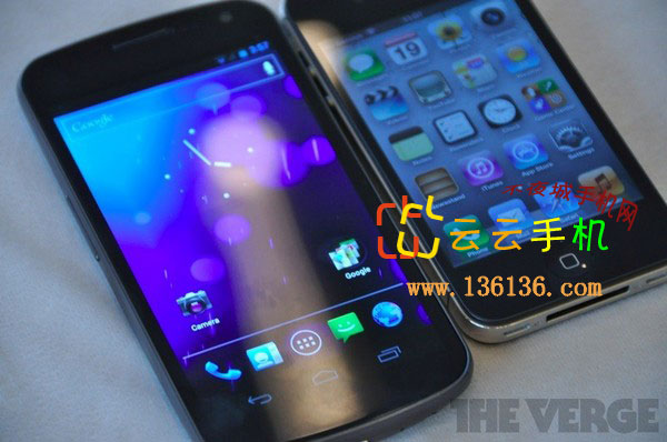 콢Ծ GALAXY Nexus VS iPhone 4S