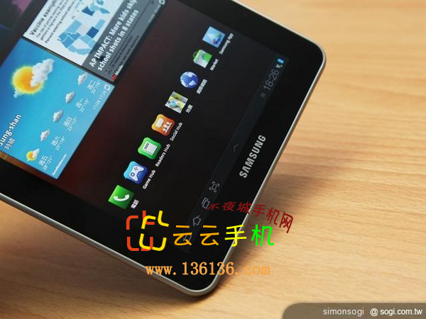 ˫ǿƽ Galaxy Tab 7.7ͼ