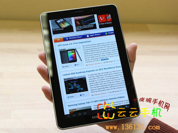 ˫˰׿ƽ Galaxy Tab 7.7ͼ